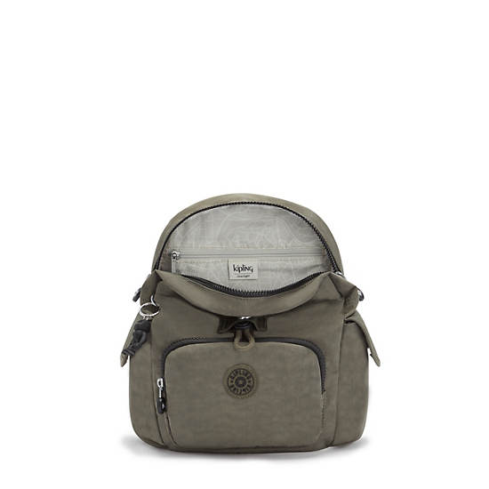 Kipling City Pack Mini Backpacks Green Moss | AU 1486ZU